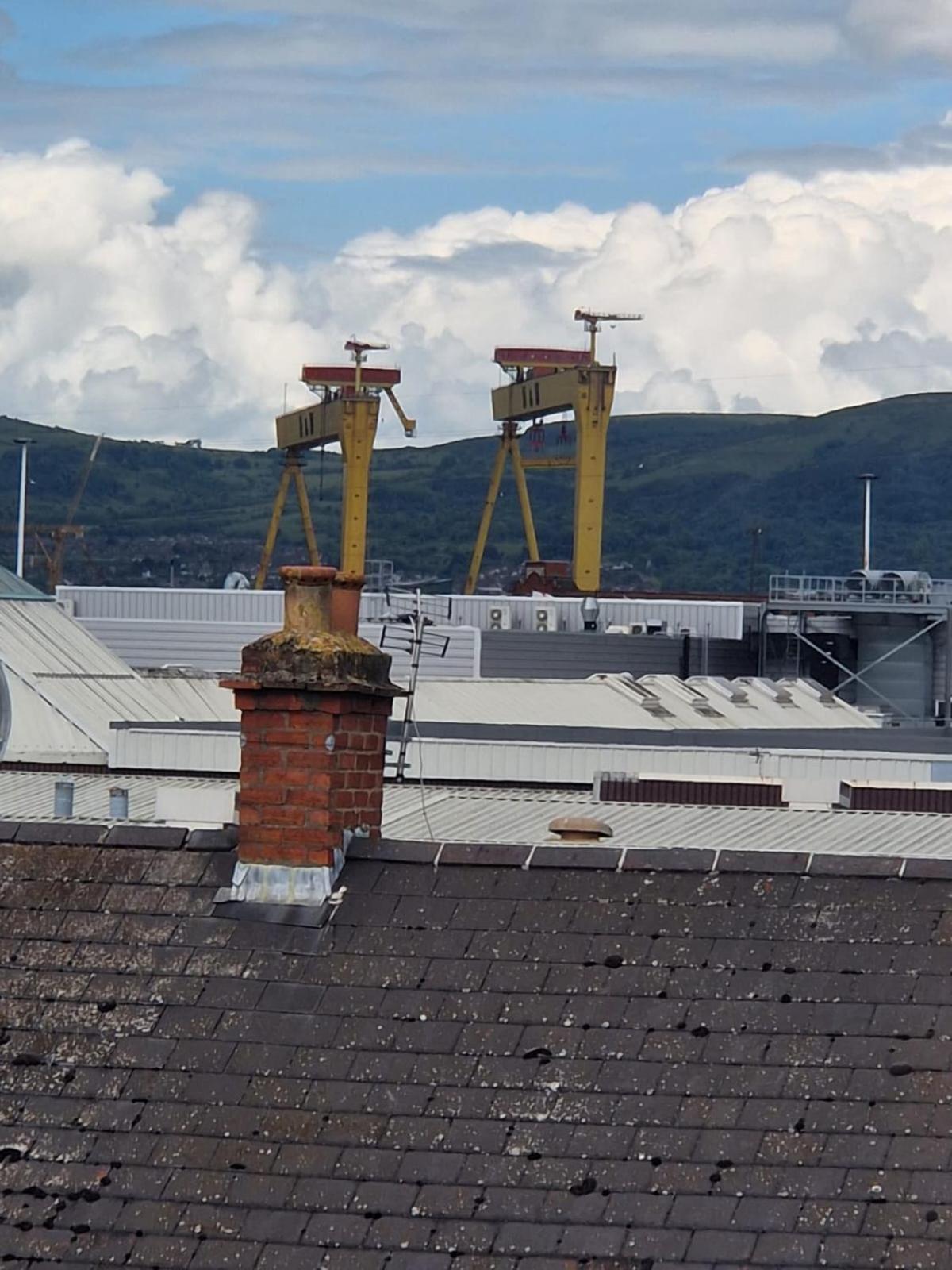 Attic Style 2 Bed Duplex Apartment With Rooftop Patio Belfast Dış mekan fotoğraf